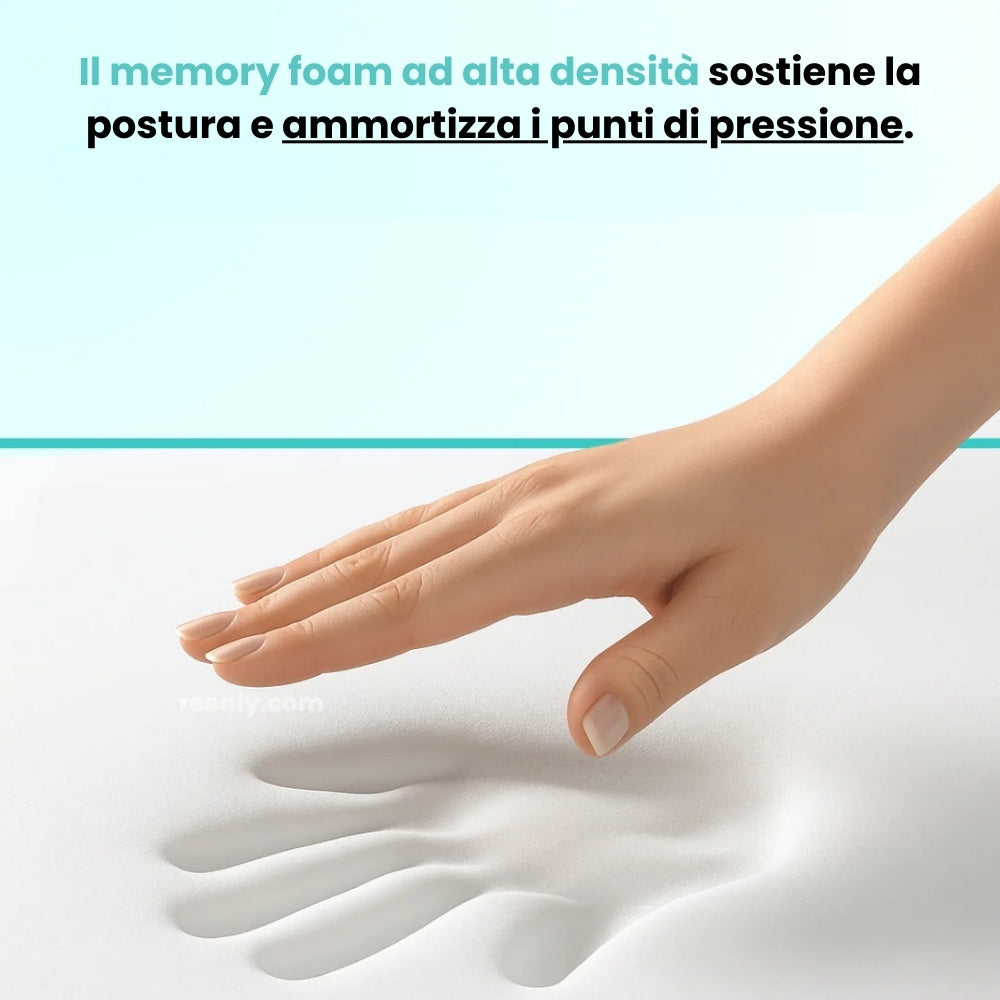 Cuscino Ortopedico Lombare in Memory Foam